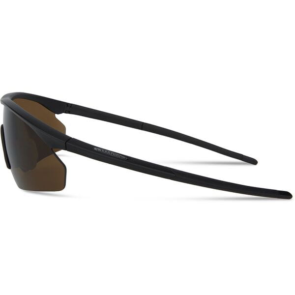 D'Arcs Matt Black Sunglasses 3 Lens pack - Dark / Amber / Clear
