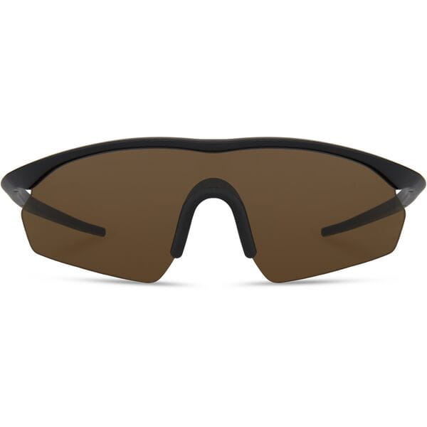 D'Arcs Matt Black Sunglasses 3 Lens pack - Dark / Amber / Clear