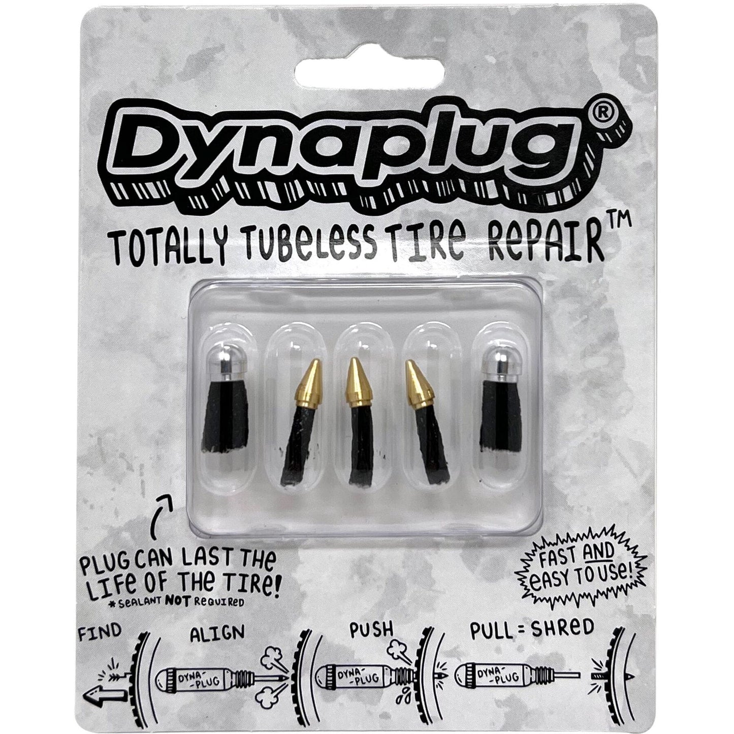 Plug Pack, 3 X Soft Nose And 2 X Mega Plugs Dynaplug