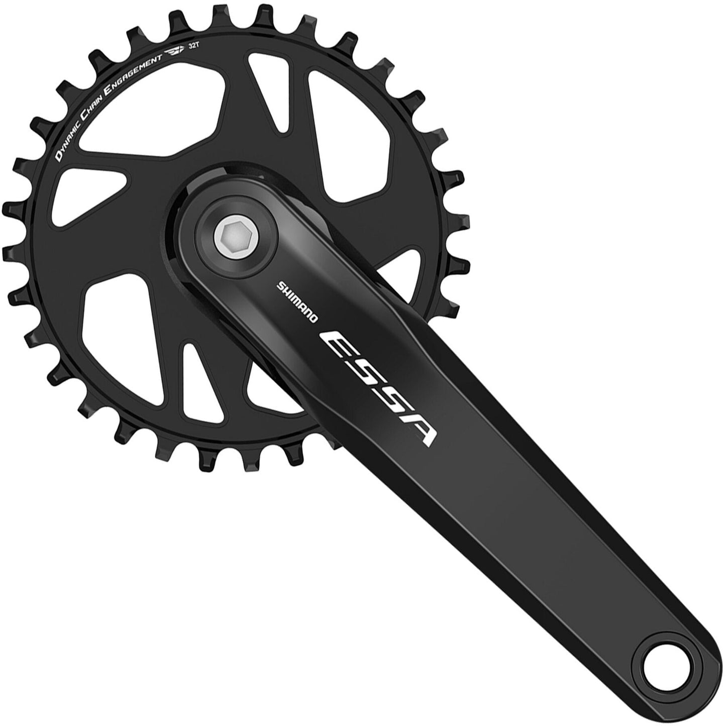 FC-U2000 Essa chainset 32T, 8-speed, black, 170mm, without chainguard DCE c/ring