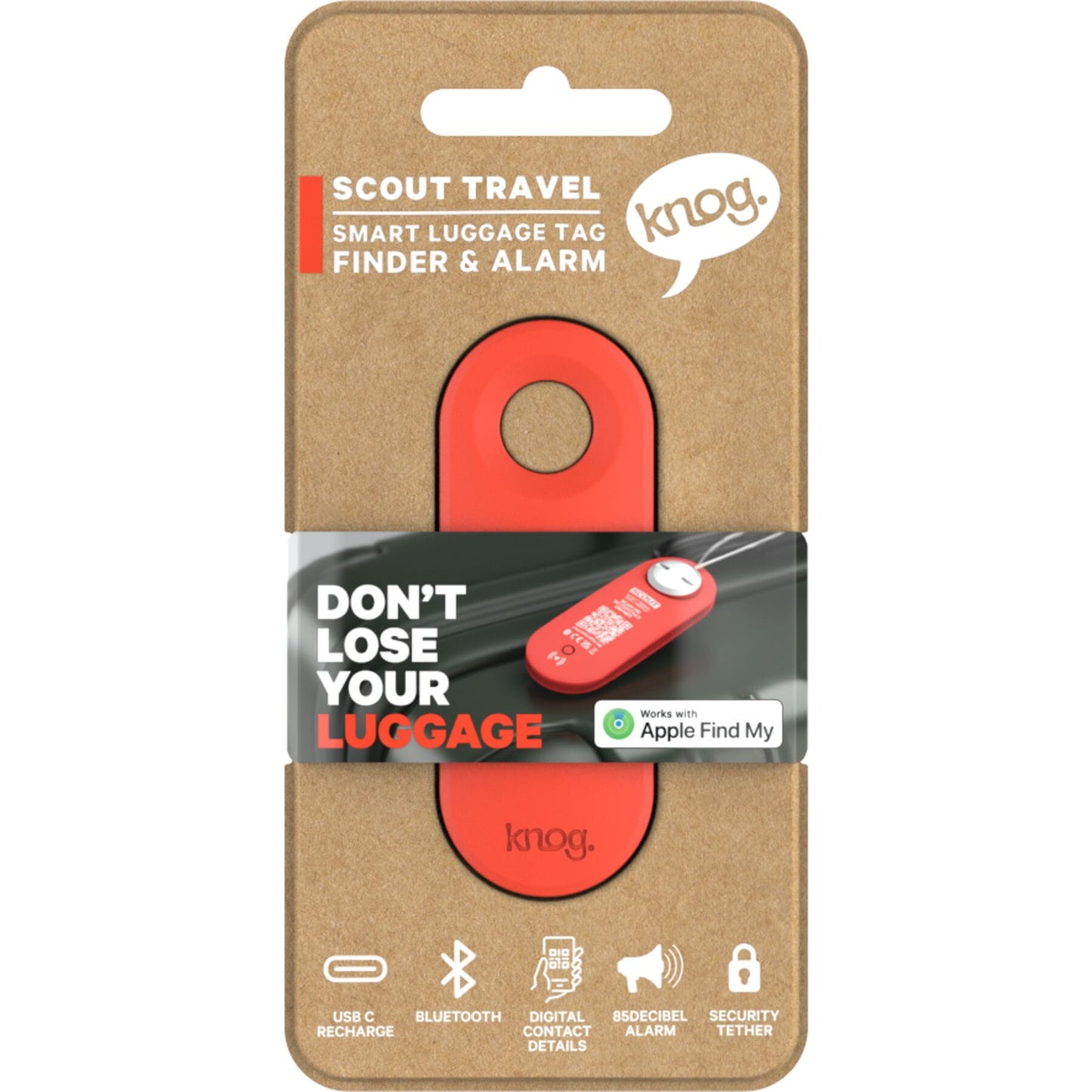 Knog Scout Travel Luggage Alarm and Finder