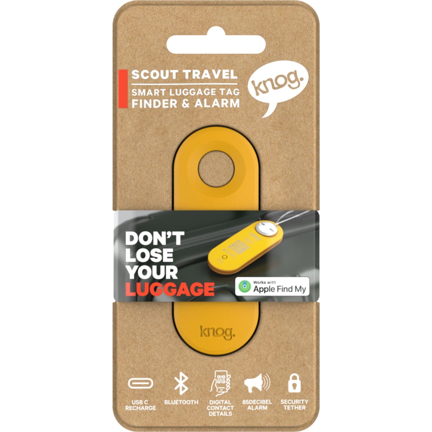 Knog Scout Travel Luggage Alarm and Finder