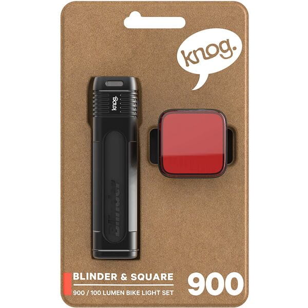 Blinder Pro 900 Front Light + Blinder Square Rear Light