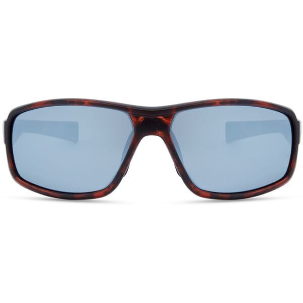 Target Brown Tortoise Shell Sunglasses - Silver Mirror Lens
