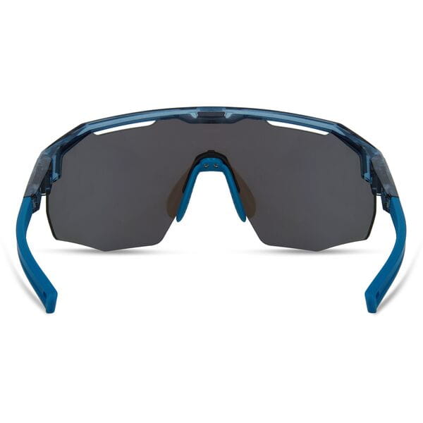 Cipher Sunglasses - 3 Lens pack - crystal gloss blue / blue mirror