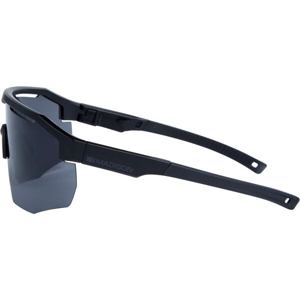 Cipher Sunglasses - matt black / black mirror lens