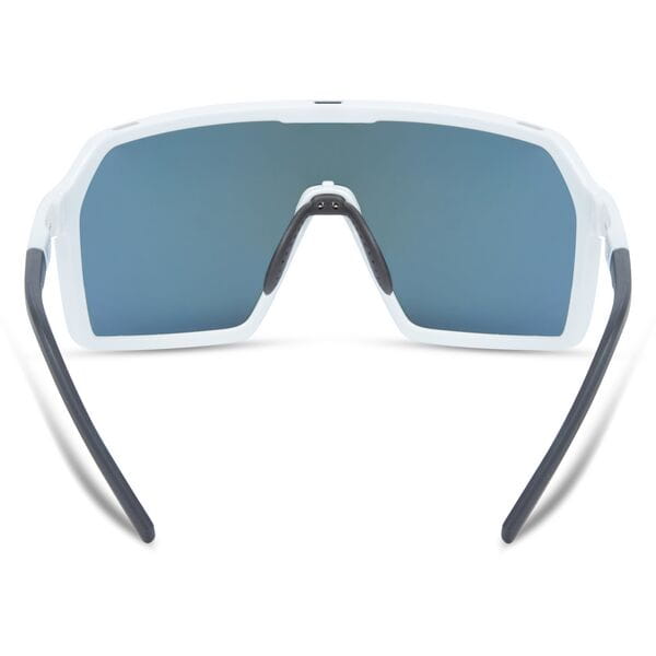 Crypto Sunglasses - 3 Lens pack - gloss white / blue mirror