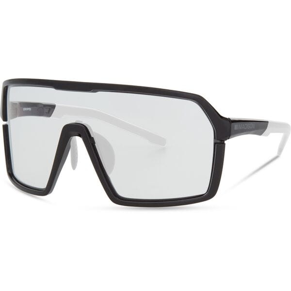 Crypto Gloss Black Sunglasses - Clear Lens