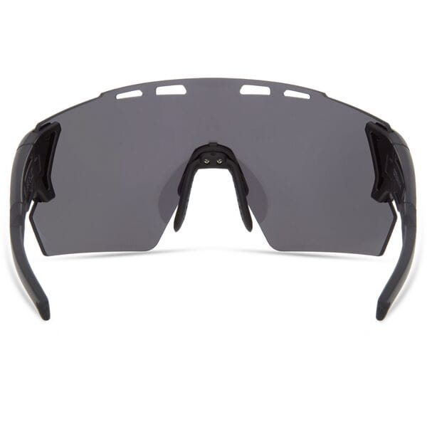 Stealth Sunglasses - matt black / silver mirror lens