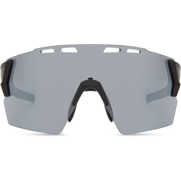Stealth Sunglasses - matt black / silver mirror lens