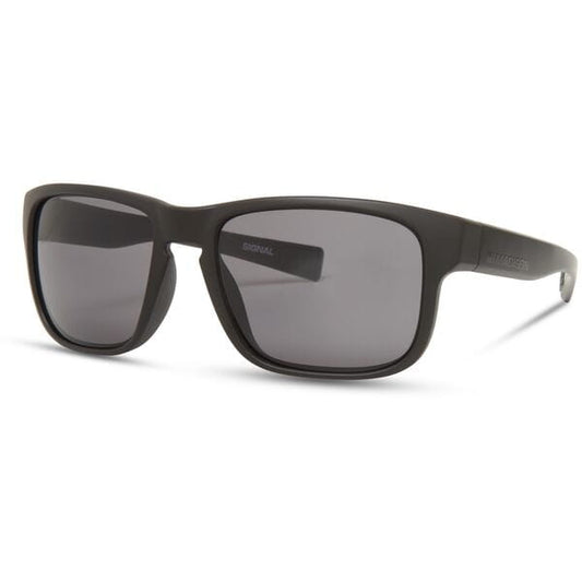 Signal Matt Black Sunglasses - Black Mirror Lens
