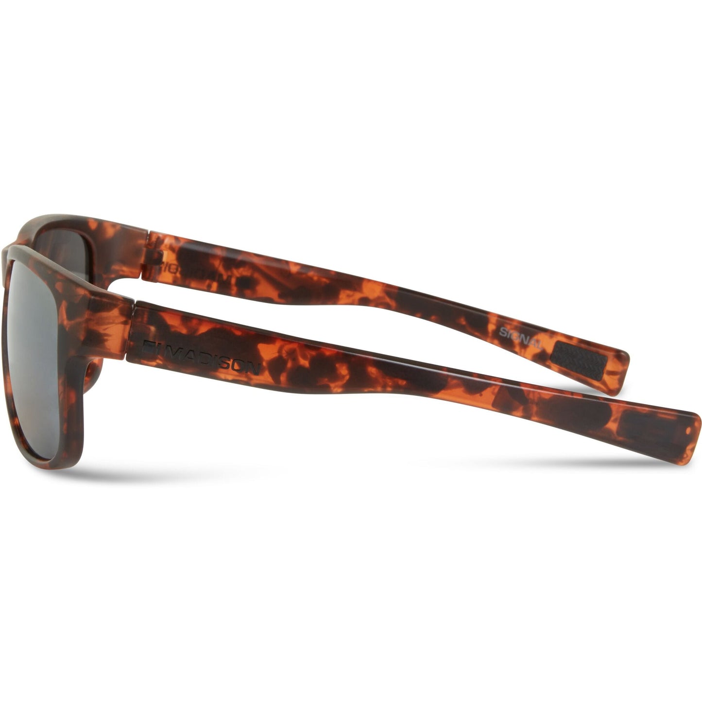 Signal Dark Tortoise Shell Sunglasses - Silver Mirror Lens