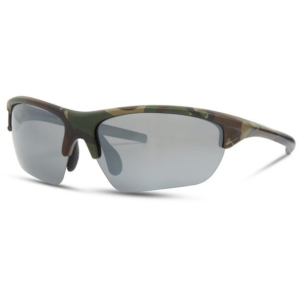 Mission Sunglasses - 3 lens pack - green camo / silver mirror - polarised