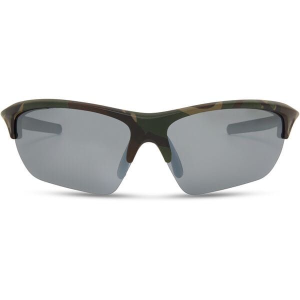 Mission Sunglasses - 3 lens pack - green camo / silver mirror - polarised