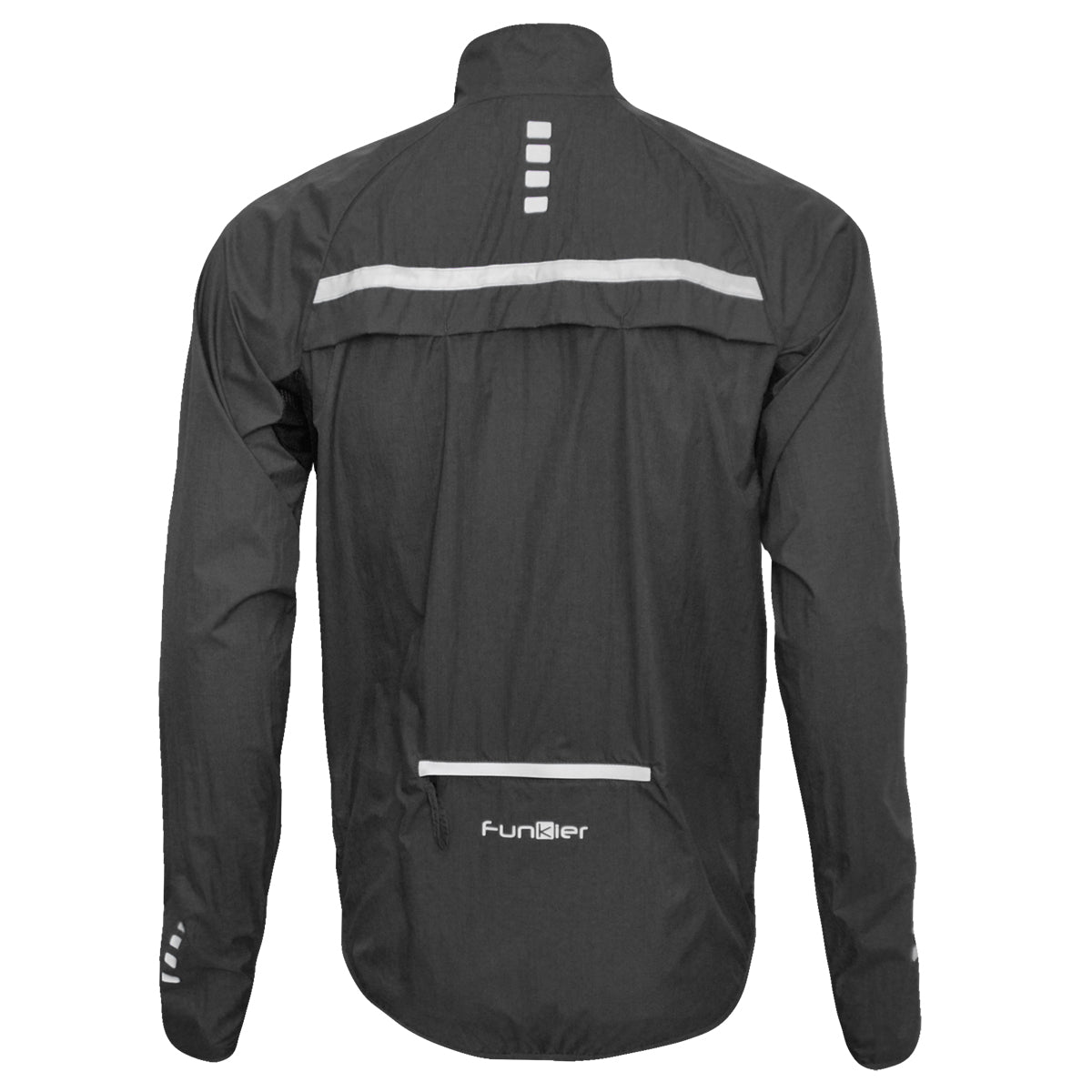Funkier DryRide Pro Gents Showerproof Jacket in Grey