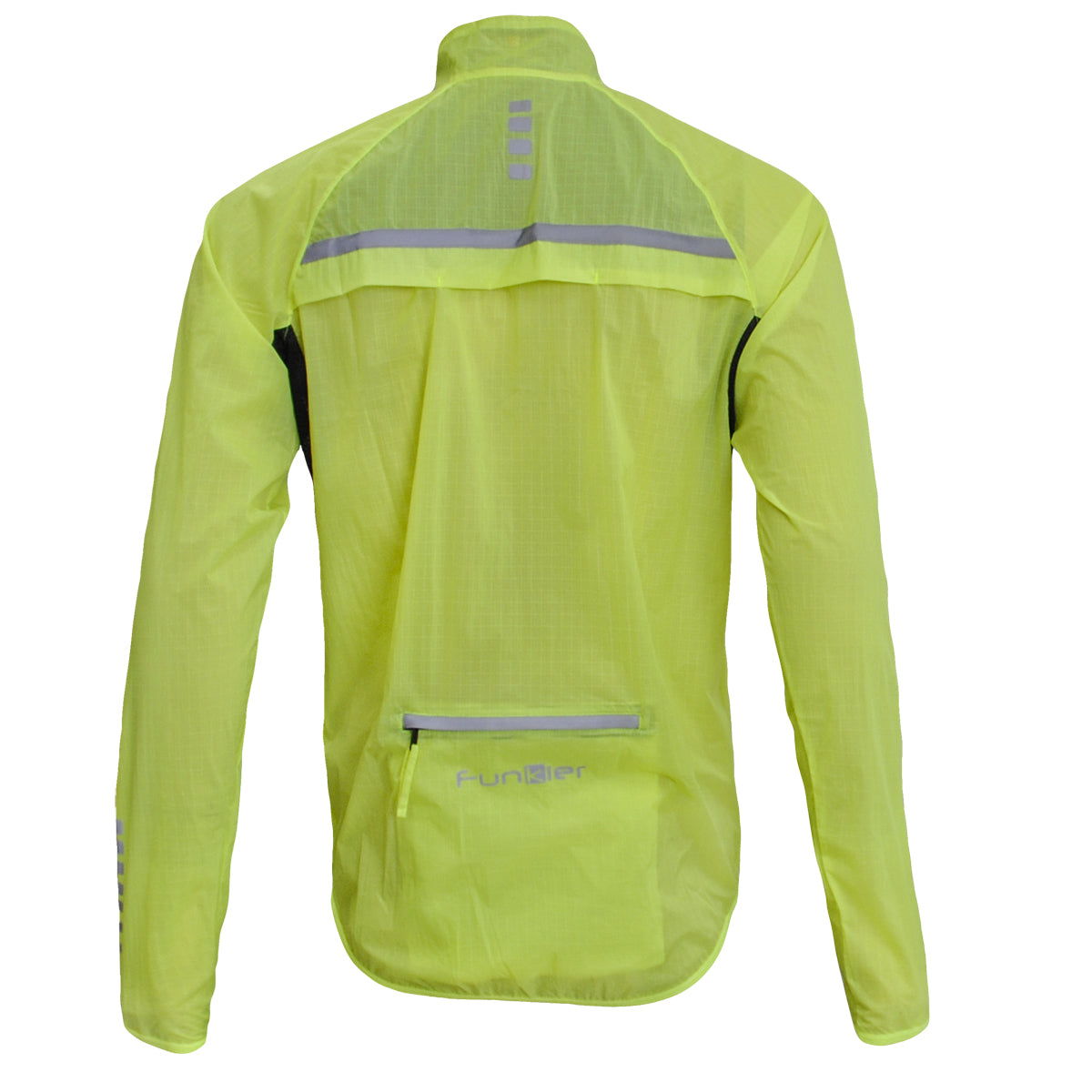 Funkier DryRide Pro Gents Showerproof Jacket in Fluo Yellow