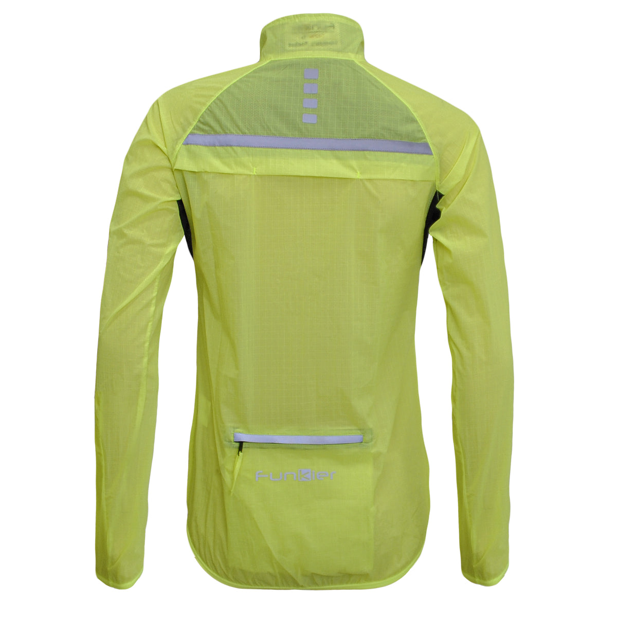 Funkier DryRide Pro Ladies Showerproof Jacket in Fluo Yellow