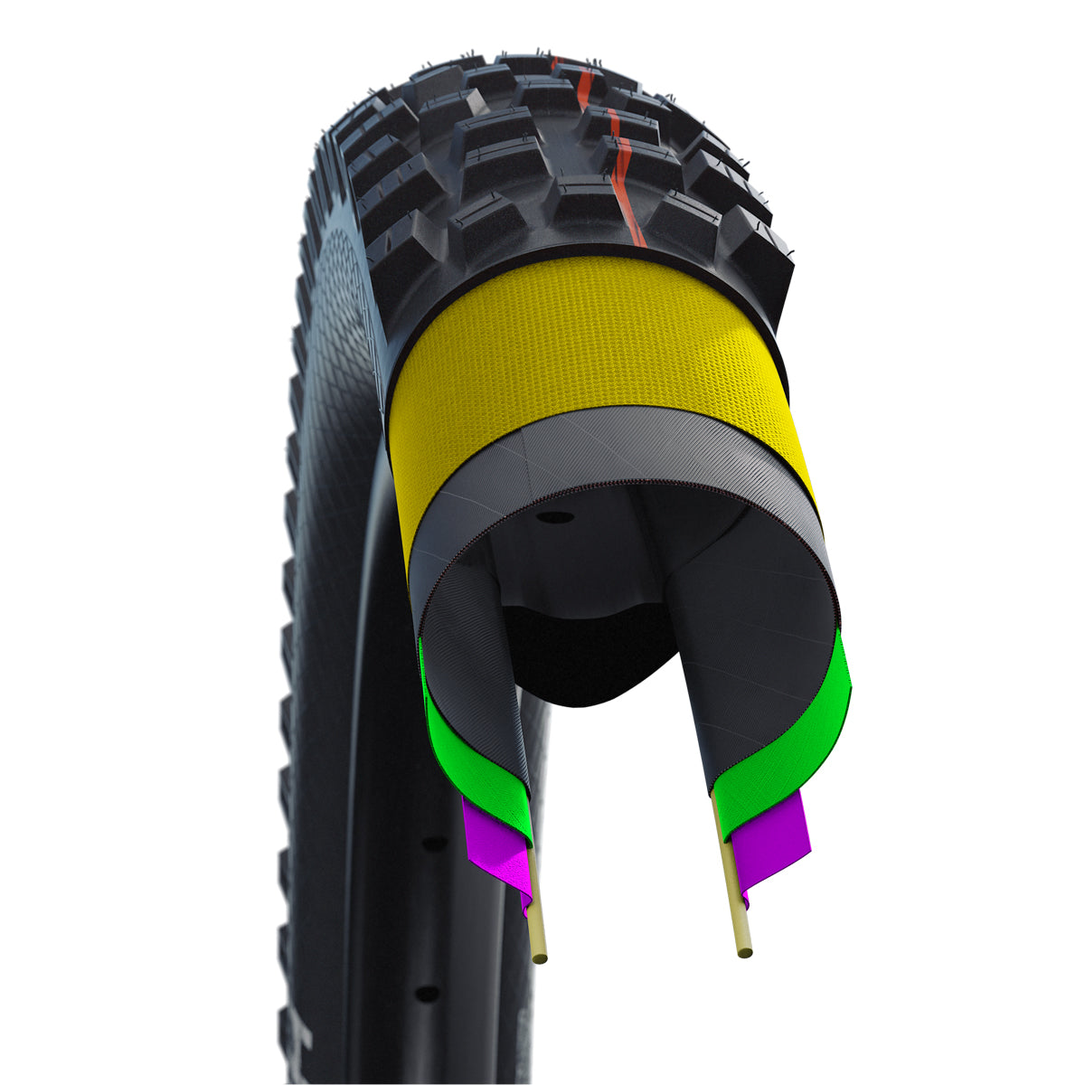 Schwalbe Addix Big Betty Soft Evo Super Trail Tyre Tle In Black (Folding)