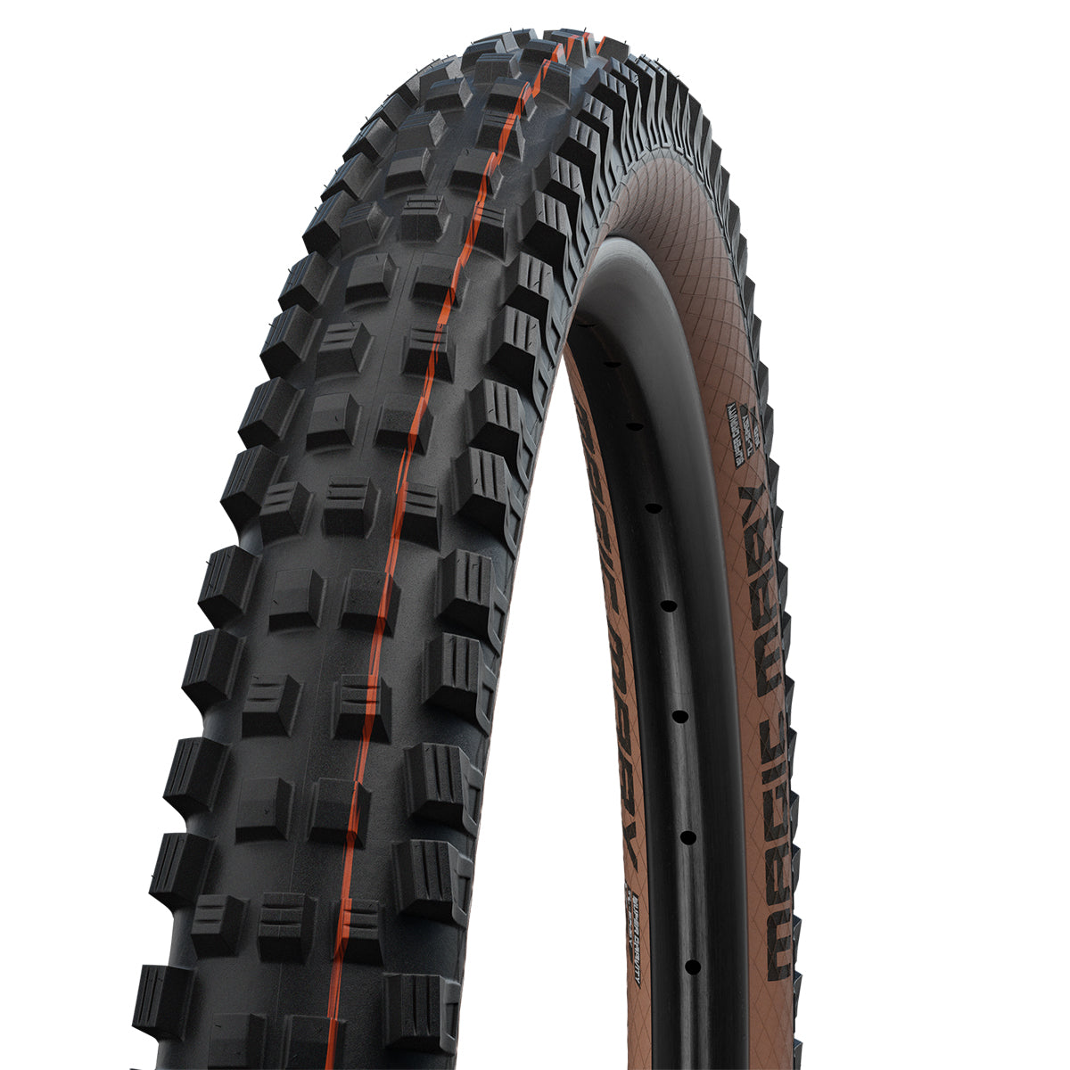 Schwalbe Addix Magic Mary Super Trail Soft Tl-easy 29 X 2.40" In Black/Bronze (Folding) (Evo)