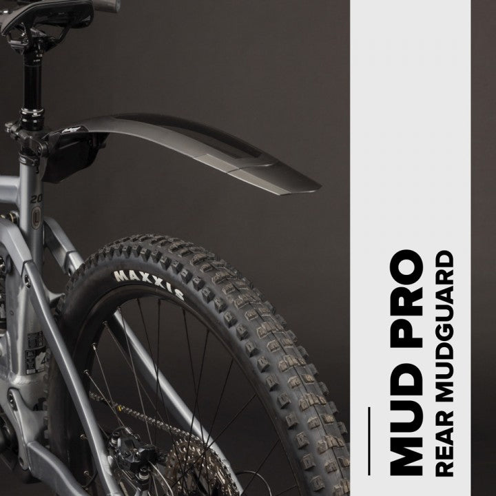 Polisport Mud Pro 26", 27.5", 29" Rear Mudguard in Black