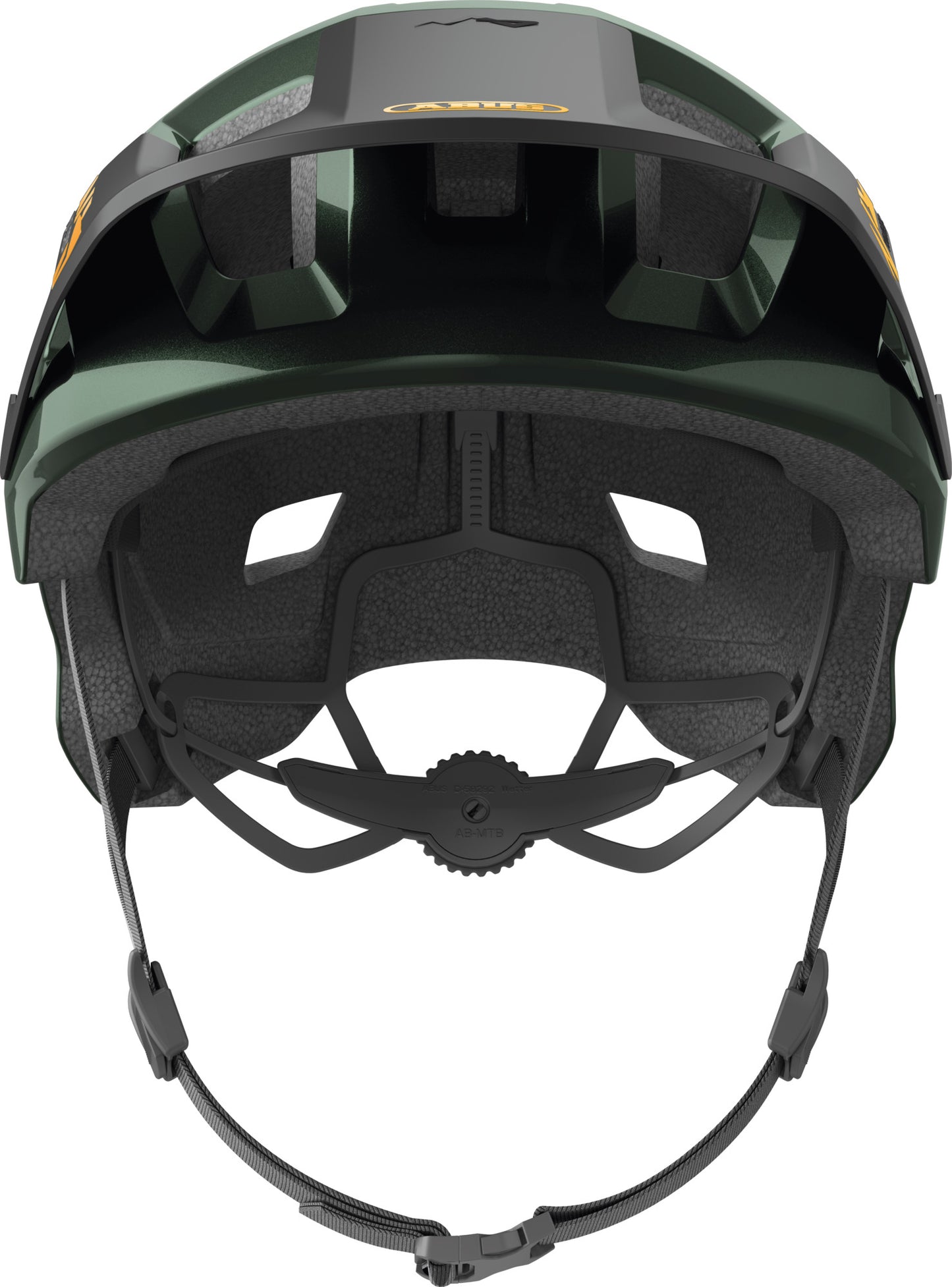 ABUS YouDrop Kids MTB Helmet in Moss Green (48-55cm)