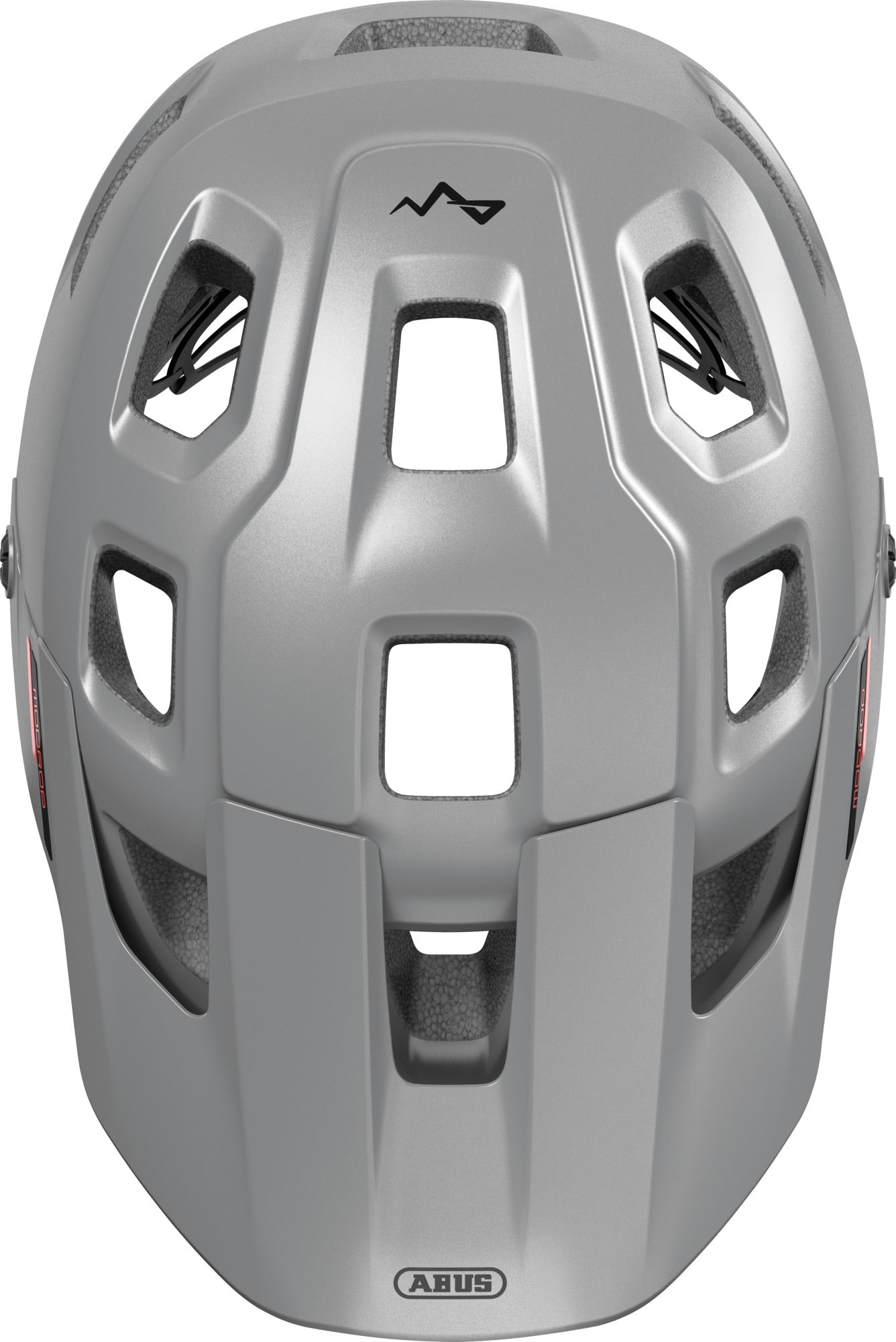 ABUS MoDrop MTB Helmet in Ti Silver
