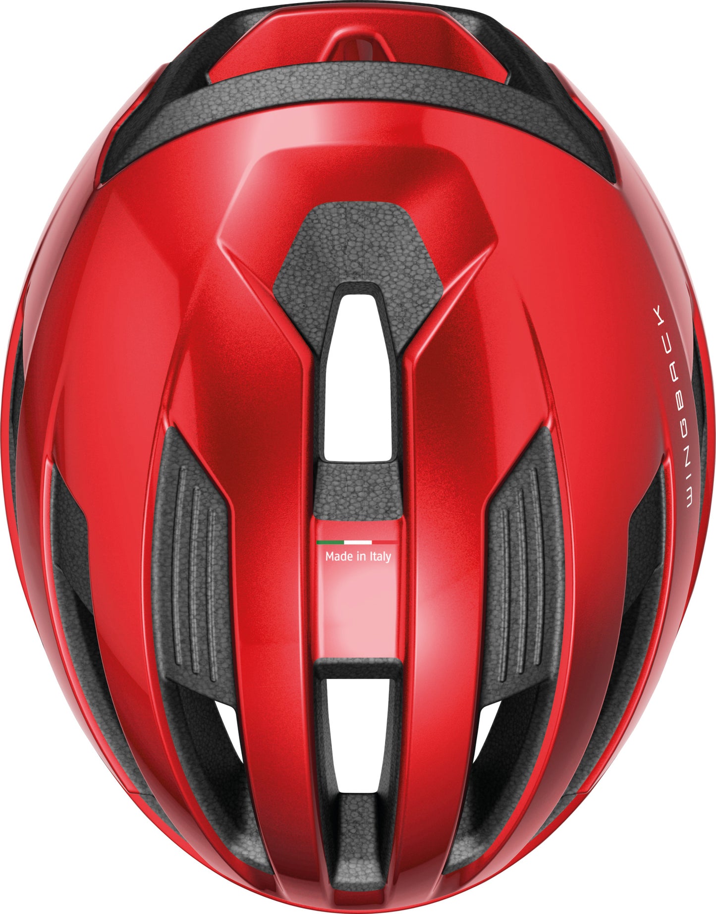 ABUS Wingback Road Helmet in Performance Red (Made in Italy)