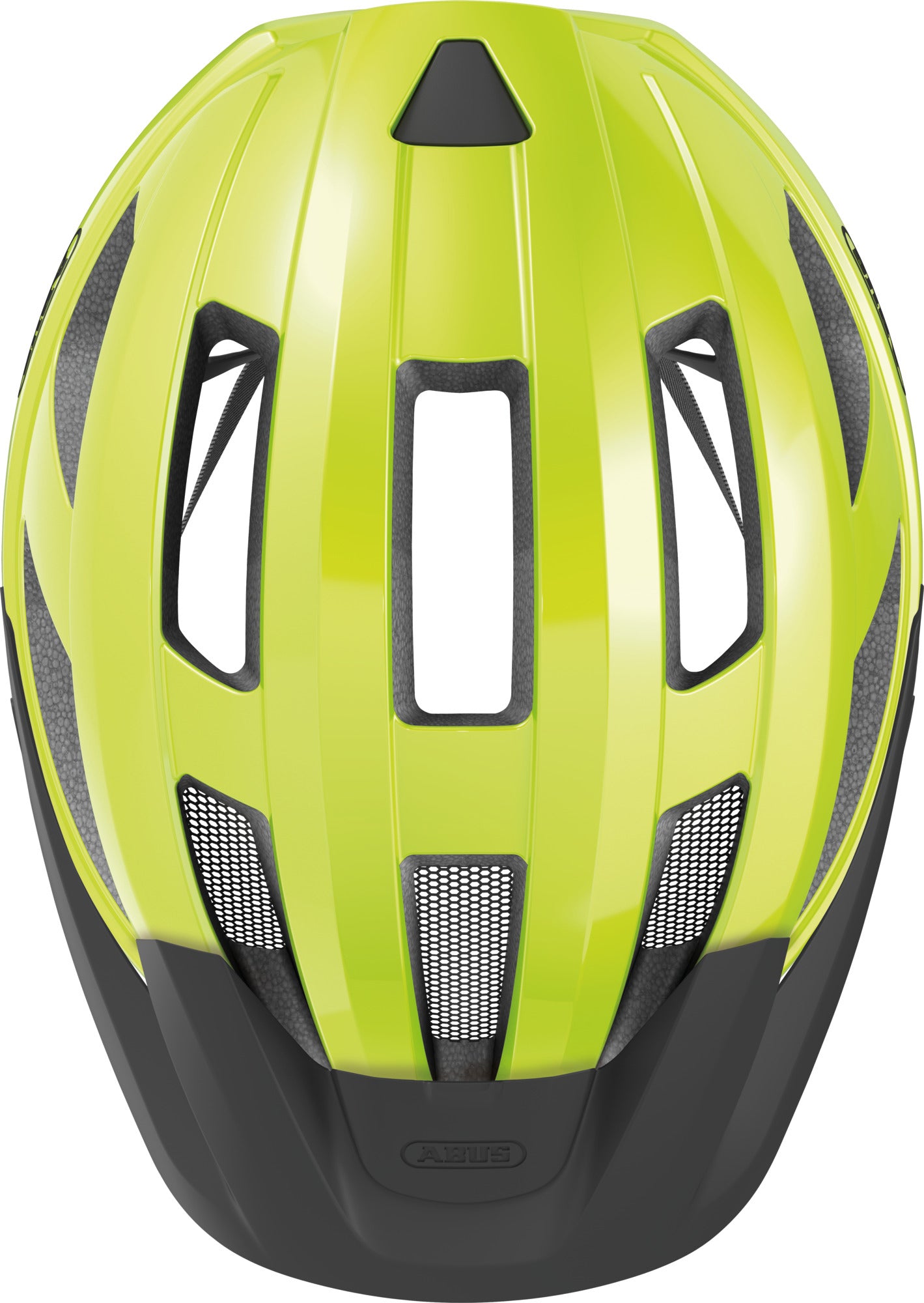 ABUS Macator Road Helmet in Signal Yellow
