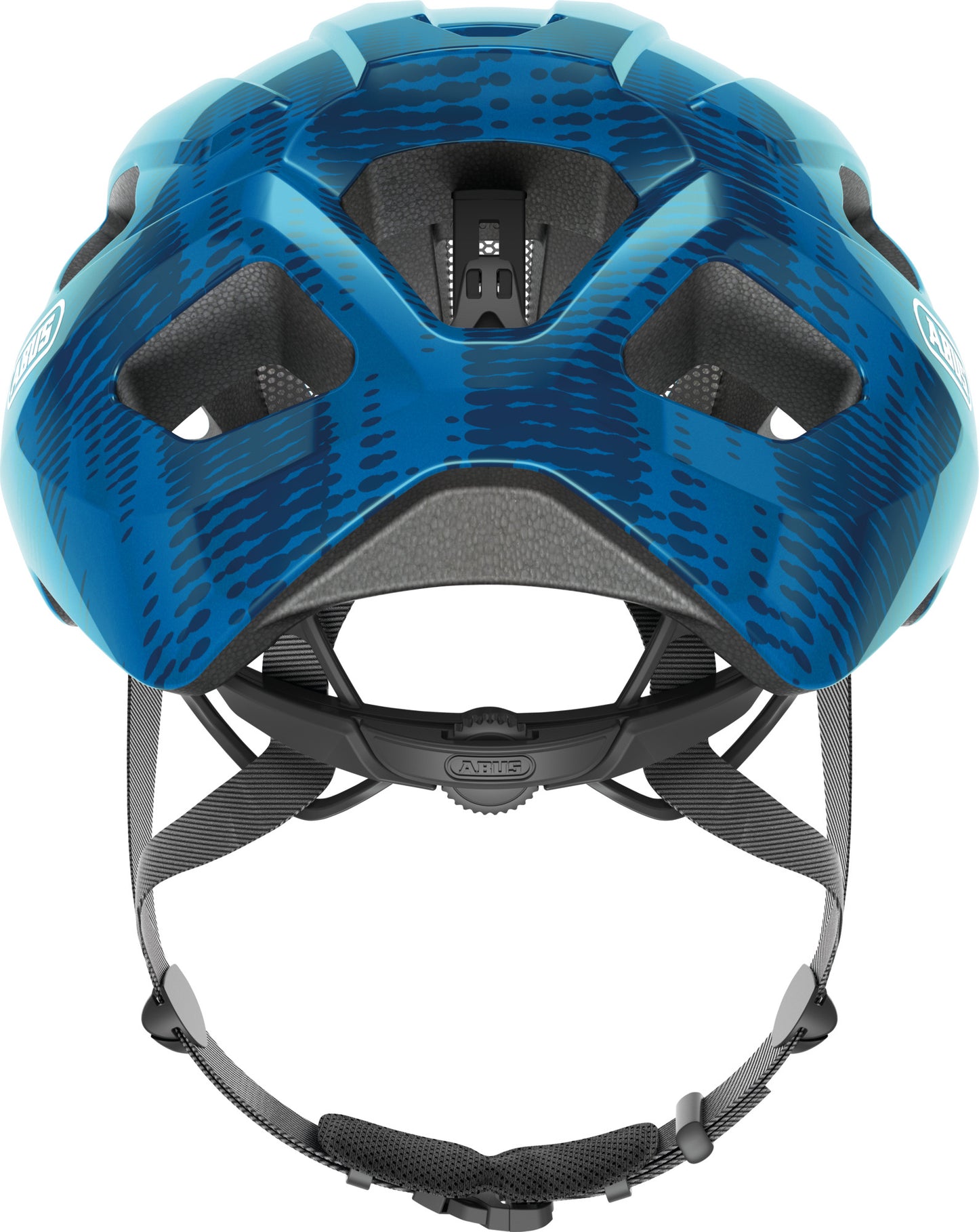 ABUS Macator Road Helmet in Steel Blue