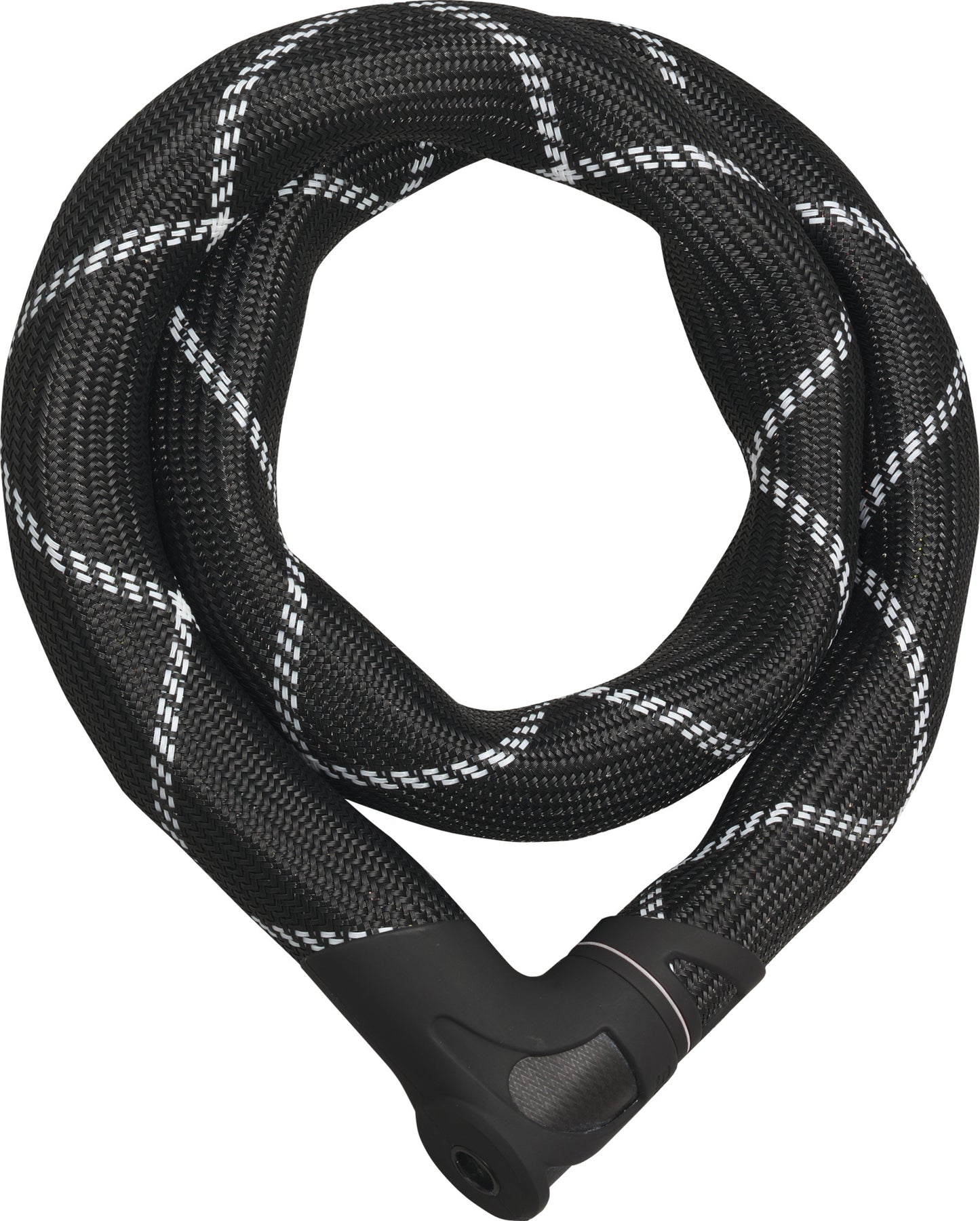 ABUS Iven 8210 Chain Key Lock 110cm (Silver Sold Secure)