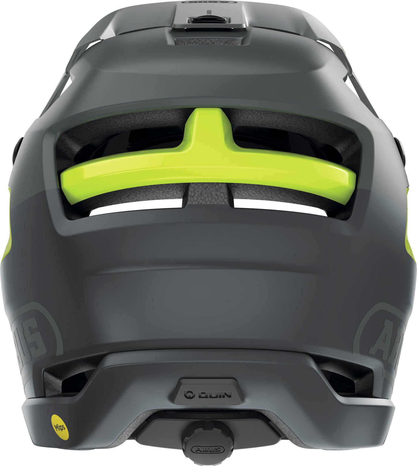ABUS AirDrop MIPS MTB Full Face Elite Helmet in Concrete Grey
