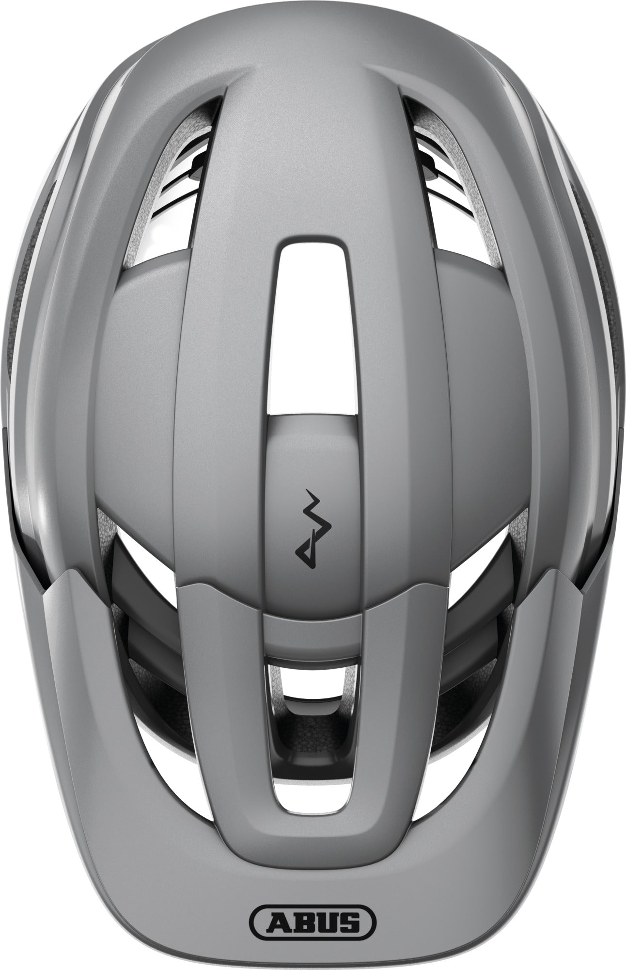 ABUS Cliffhanger MTB Helmet in Ti Silver