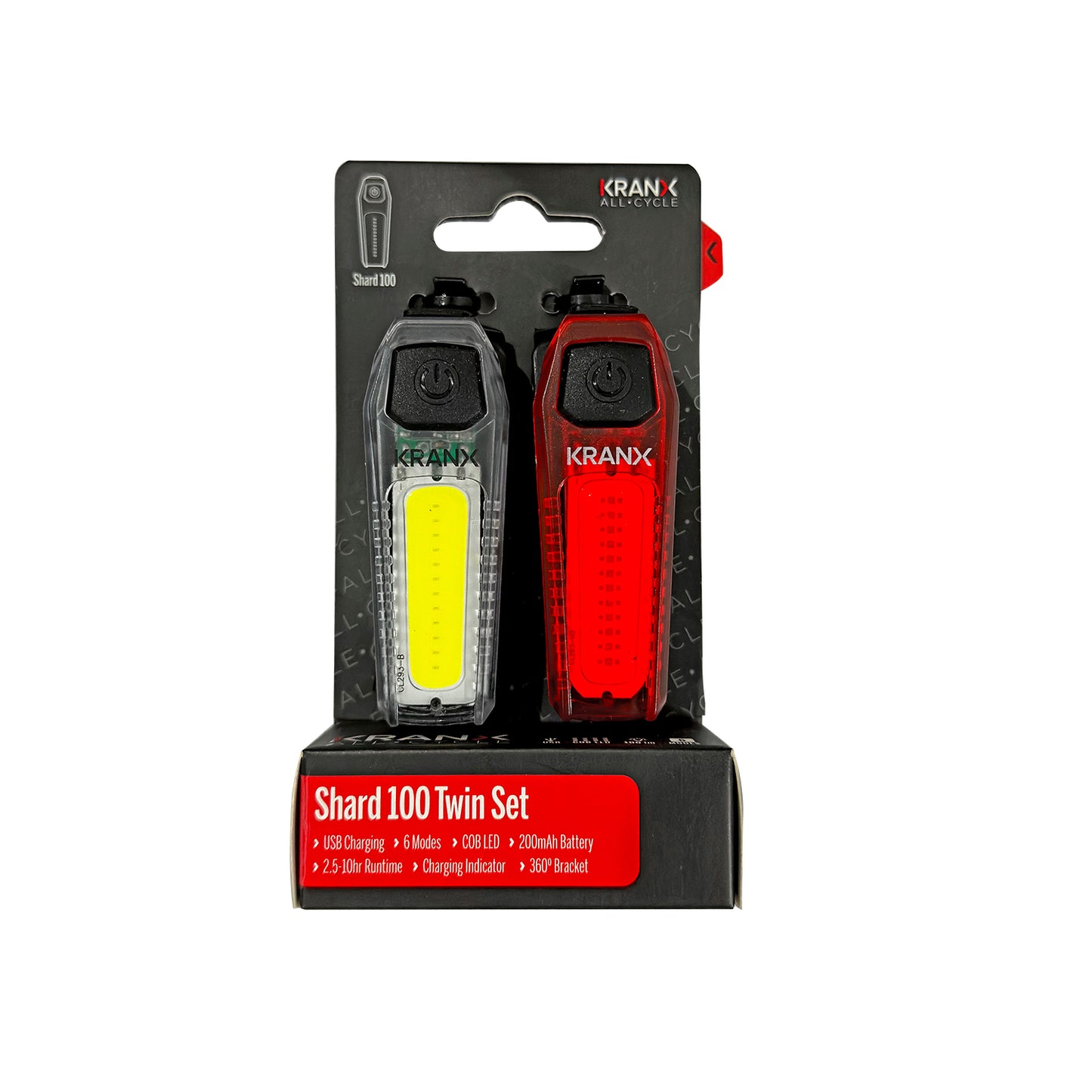 KranX Shard 100 USB Rechargeable Lightset