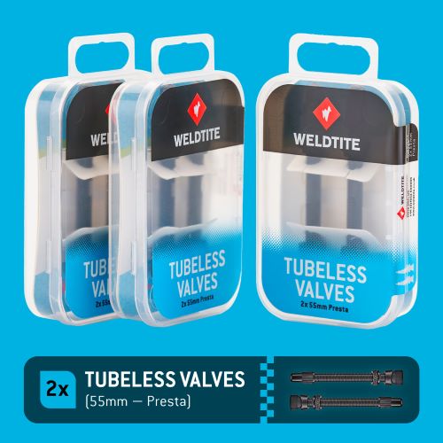 Weldtite Tubeless Valve Set