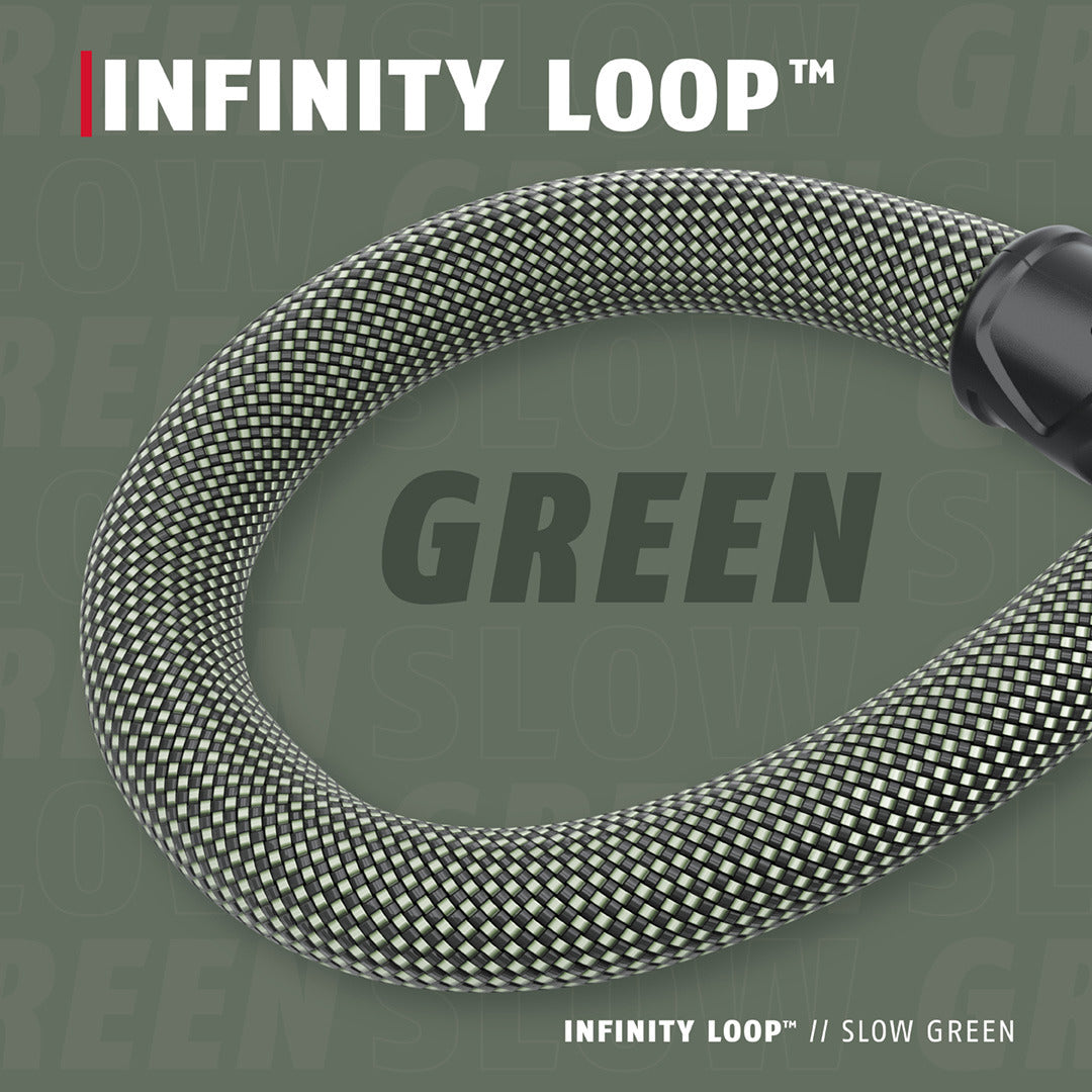 ABUS Infinity 1806/140 Chain Key Lock in Slow Green