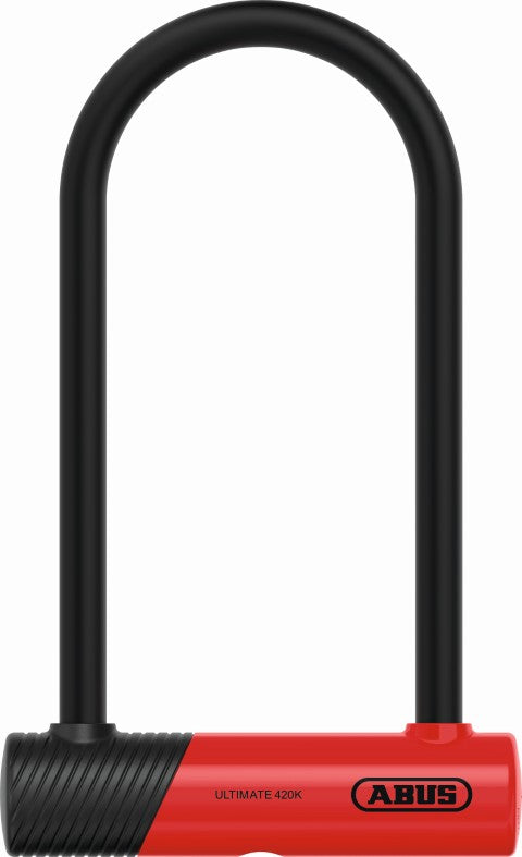 ABUS Ultimate 420 U-Shackle Lock 230mm (Gold Sold Secure)