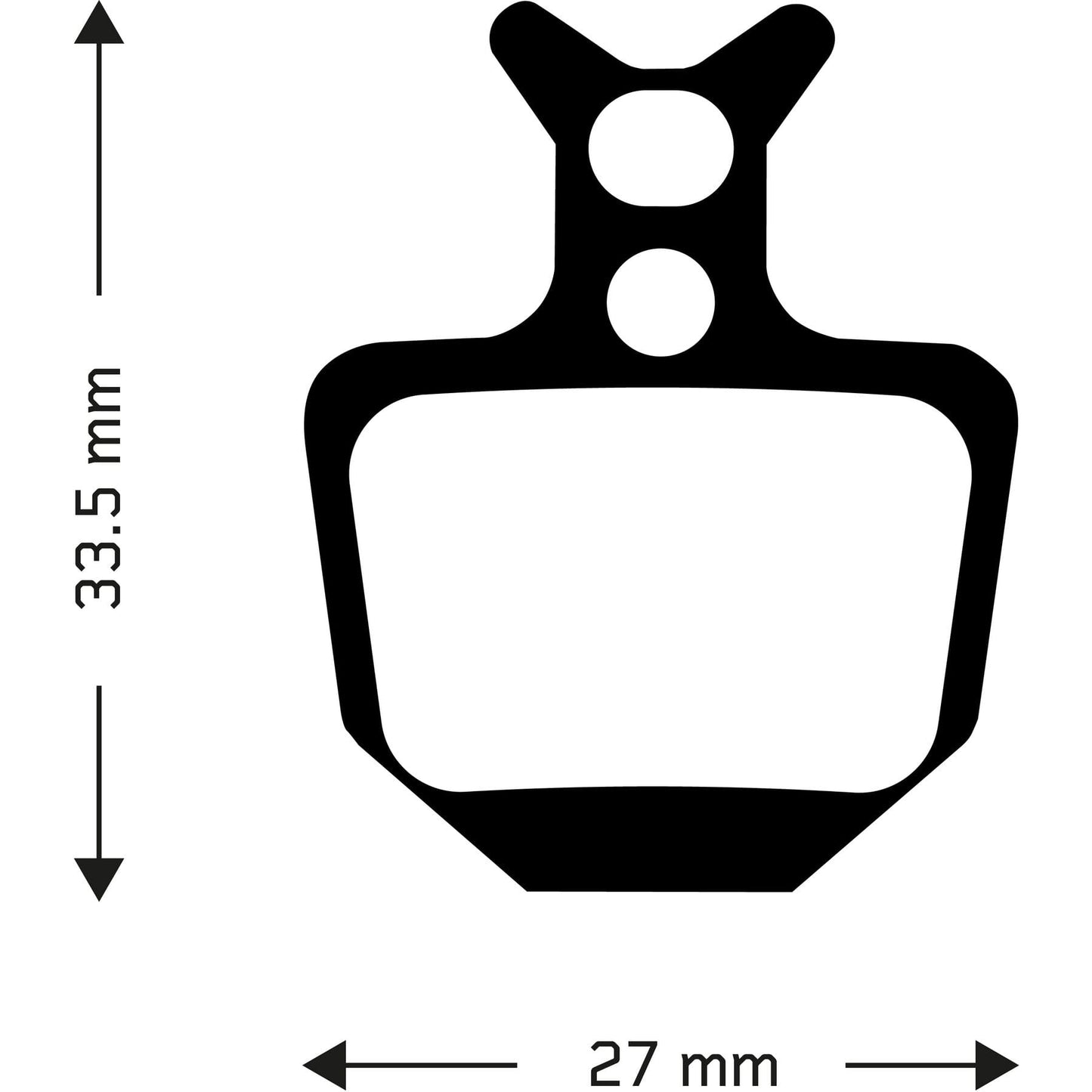 Organic Disc Brake Pads For Formula Oro Callipers Aztec
