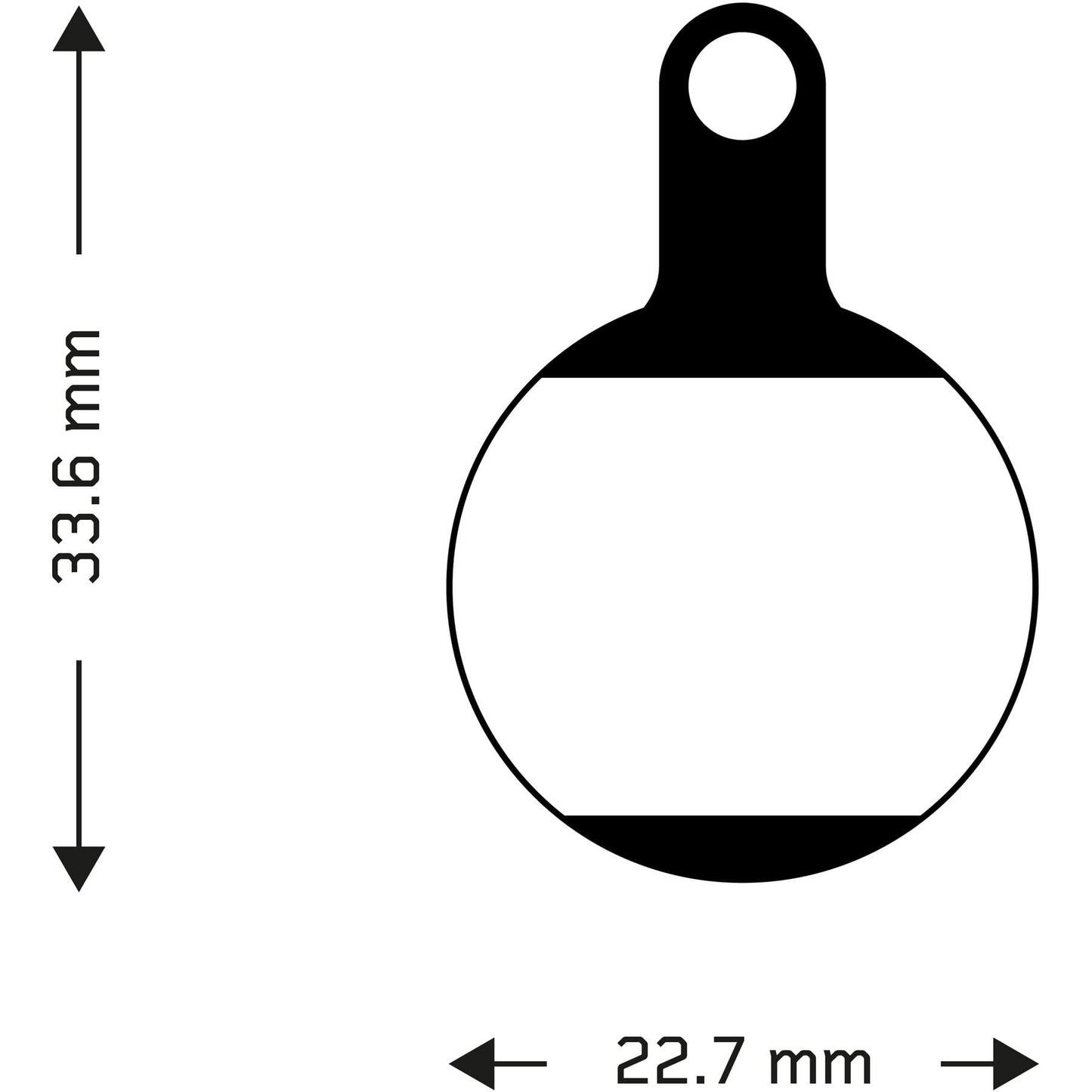 Organic Disc Brake Pads For Tektro Iox Mechanical Callipers Aztec
