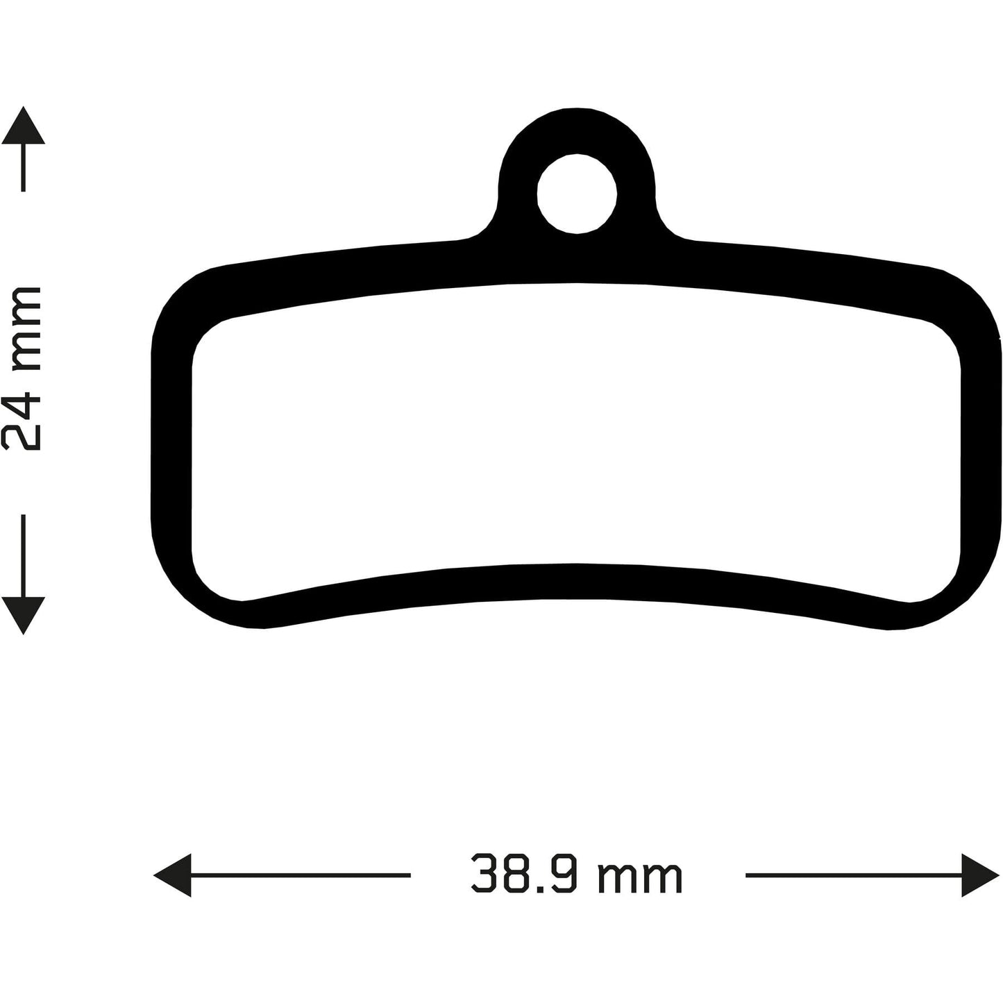 Organic Disc Brake Pads For Shimano Saint/Zee/Xt-m8120/Xtr-m9120/Trp Quadiem Aztec