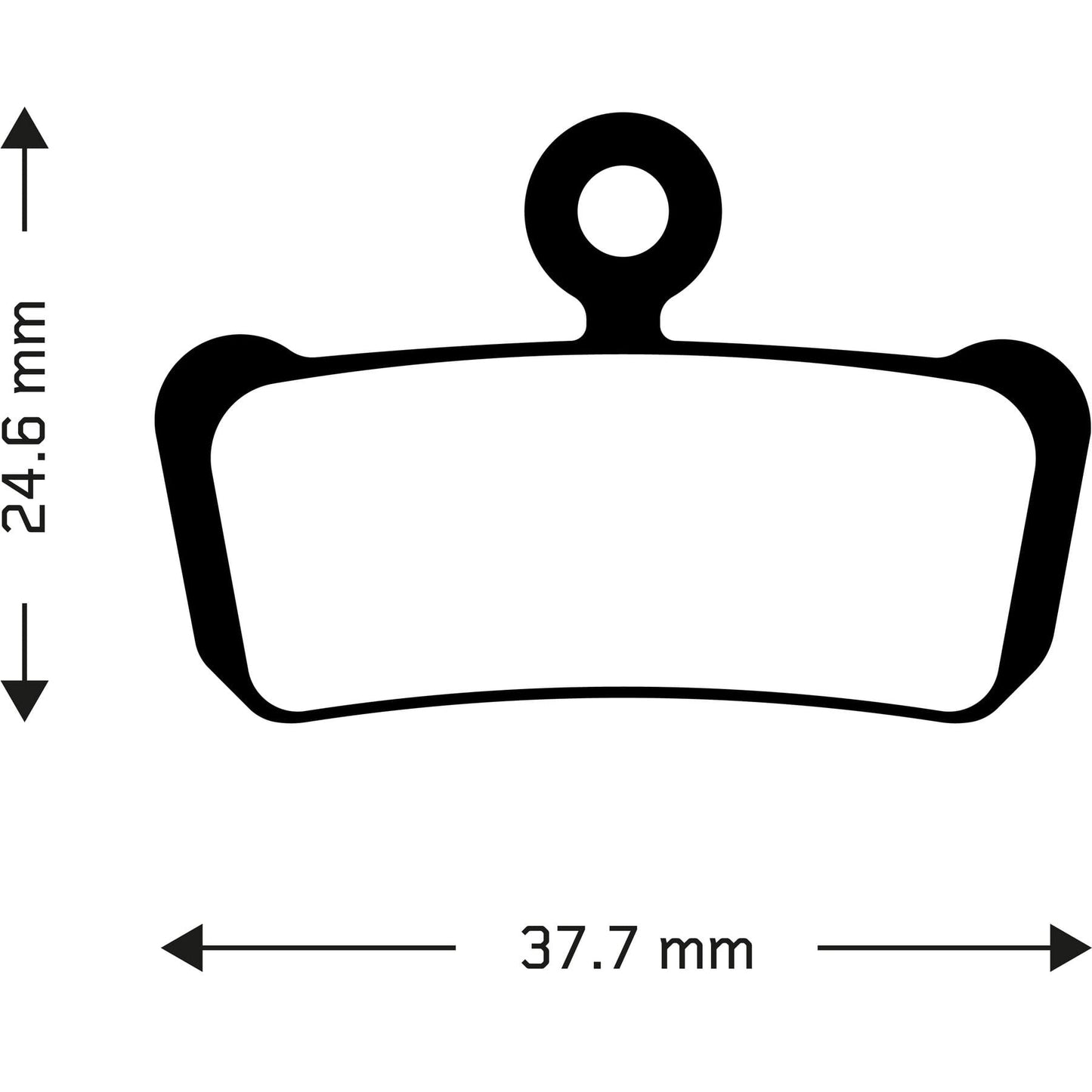 Sintered Disc Brake Pads For Avid Xo Trail, Sram Guide Aztec