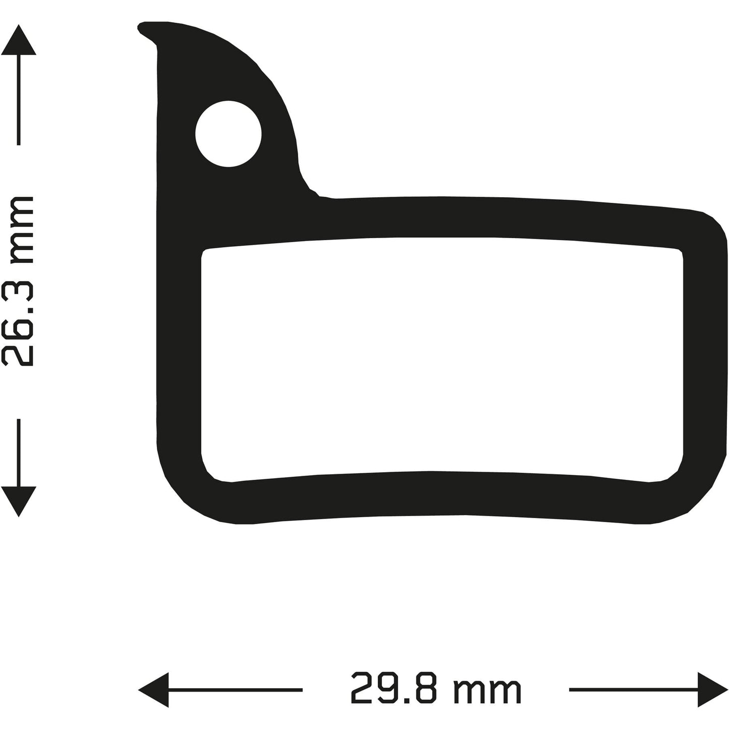 Sintered Disc Brake Pads For Sram Red/Rival Callipers Aztec
