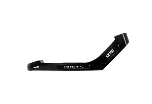 Adapter For Post Type Calliper To Flatmount Frame, 140mm Rear Aztec