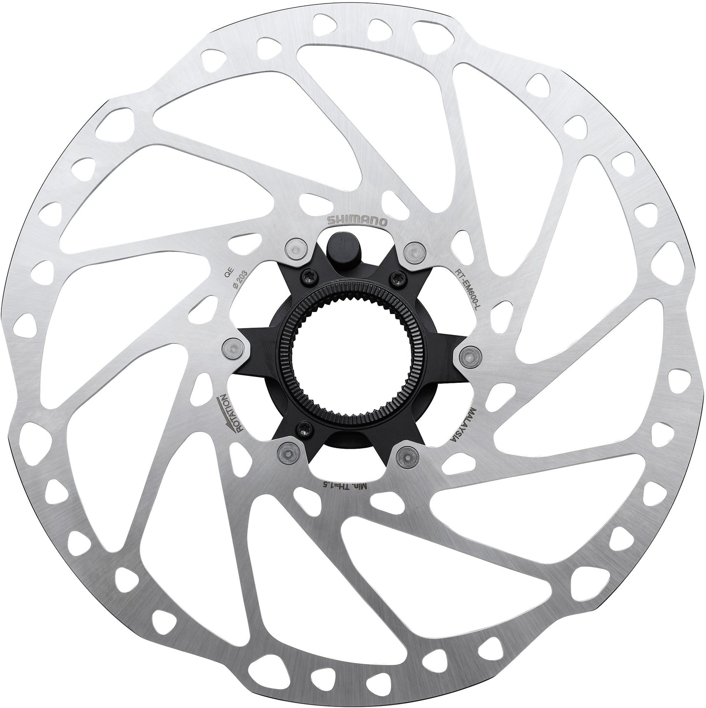 Rt-em600 Steps Centre-lock Disc Rotor With Lockring - Mm Shimano Steps