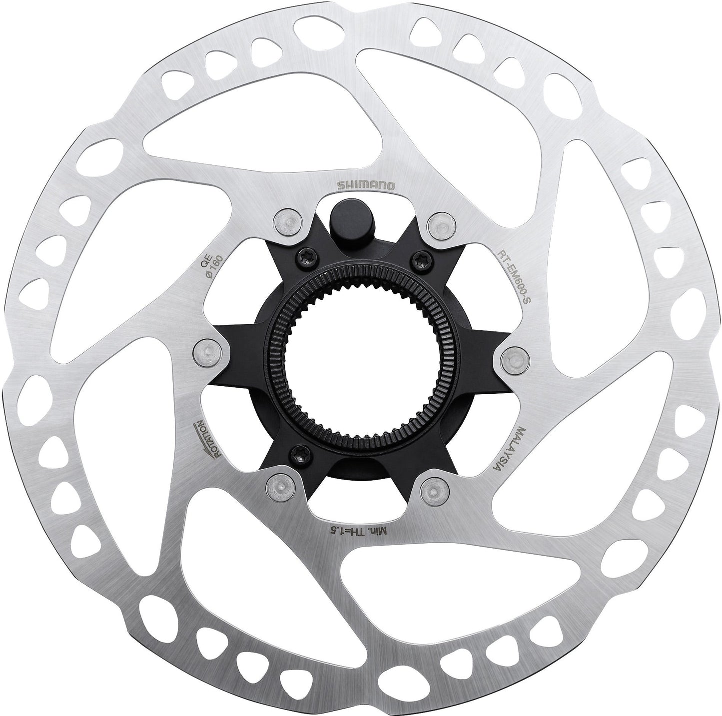 Rt-em600 Steps Centre-lock Disc Rotor With Lockring - Mm Shimano Steps