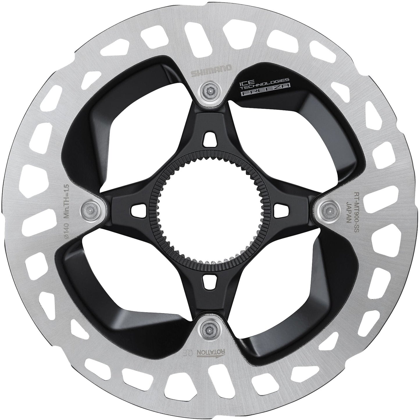 Rt-mt900 Disc Rotor With External Lockring, Ice Tech Freeza, Mm Shimano Xtr
