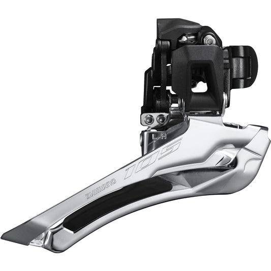 Shimano FD-R7100 105 12 Speed Toggle Front Derailleur, Double 28.6 / 31.8 Mm, Black