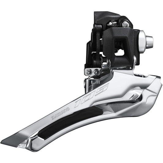 Shimano FD-R7100 105 12 Speed Toggle Front Derailleur, Double Braze-On, Black