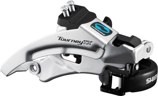 Shimano FD-TX800 Tourney TX Front Derailleur, Top Swing, Dual Pull, For 42/48T, 66-69