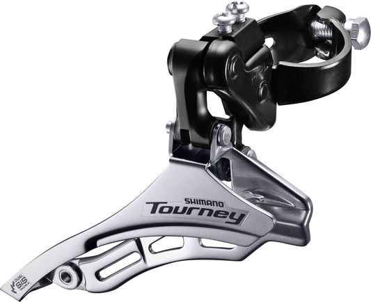 Shimano FD-TY300 Tourney 6/7 Speed Triple Front Derailleur, Top Pull, 28.6 Mm, For 42T
