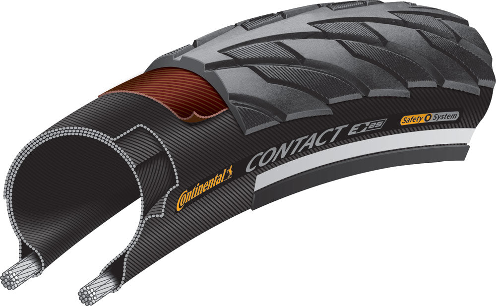 Continental Contact City/Trekking Tyre (Rigid)